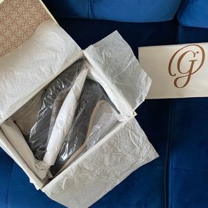 M. Gemi "Esatto" Black Suede Pump